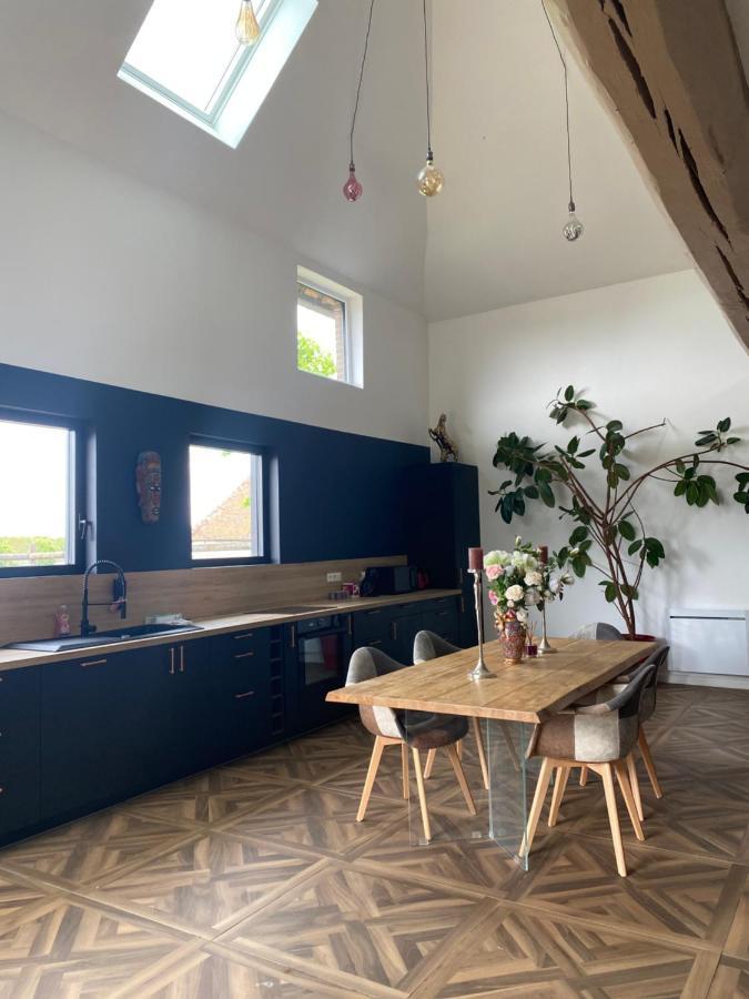 Gîte dans un Haras Emanville Extérieur photo